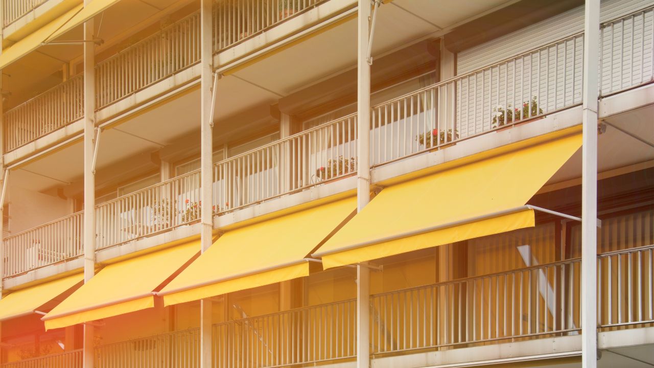 Tipos de toldos para balcones