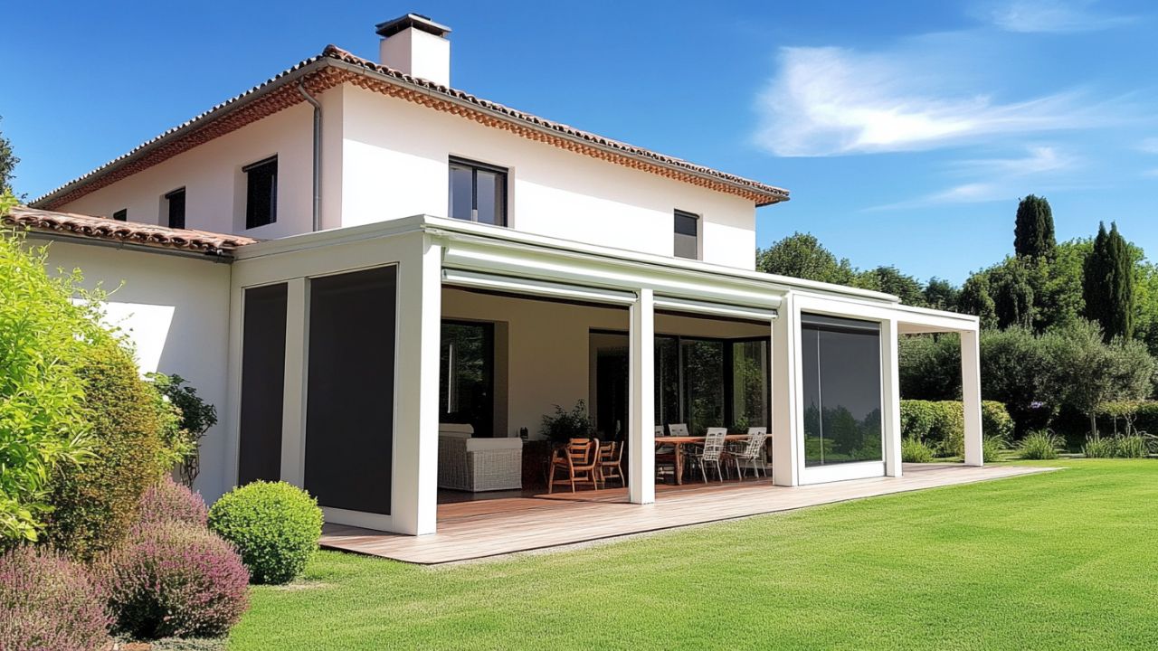 Pérgola cerrada