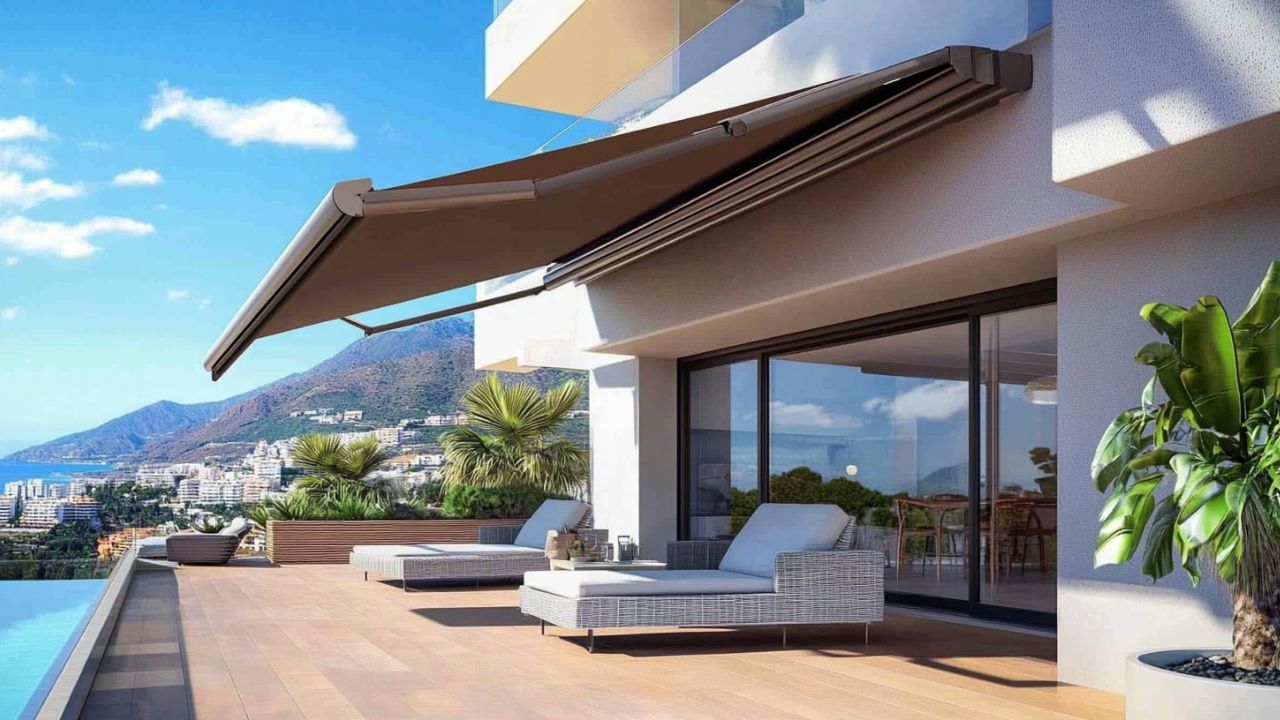 Toldos para terraza con mucho viento